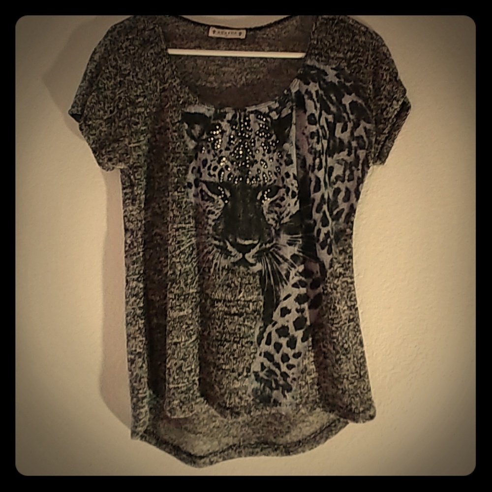 Cheetah blouse